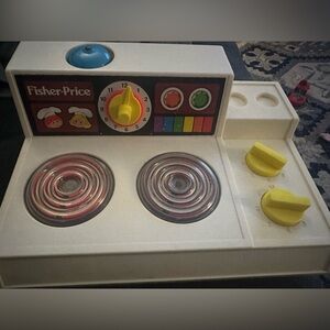Vintage Fisher-Price Stove 1978